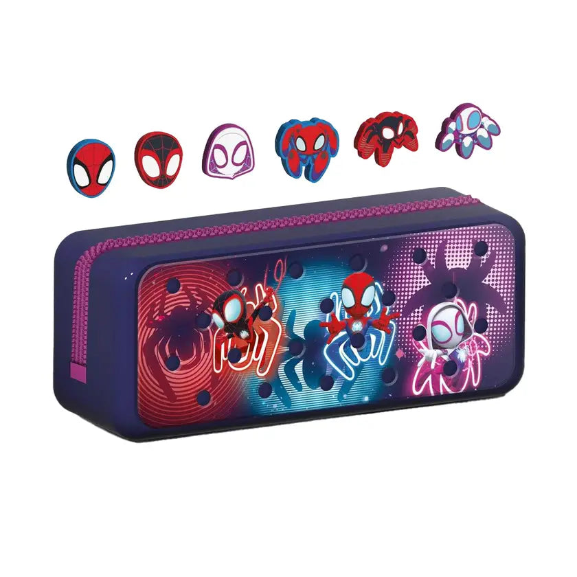 Spidey & Friends (GLOW) Silicone Pencil case With Charms