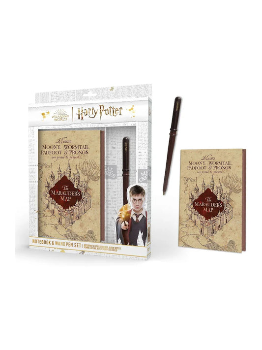 Harry Potter Premium Notebook And Wand