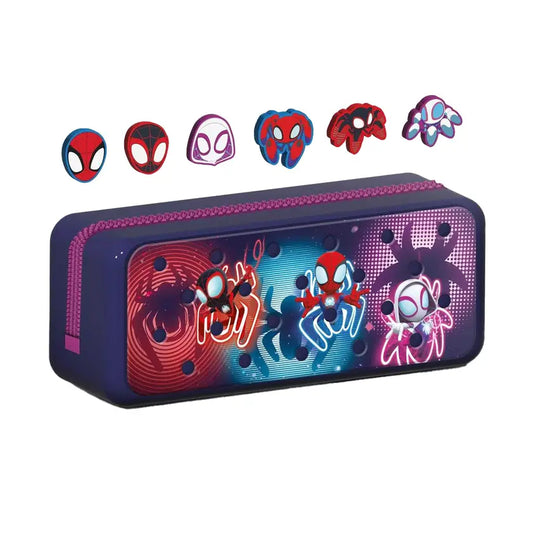 Spidey & Friends (GLOW) Silicone Pencil case With Charms