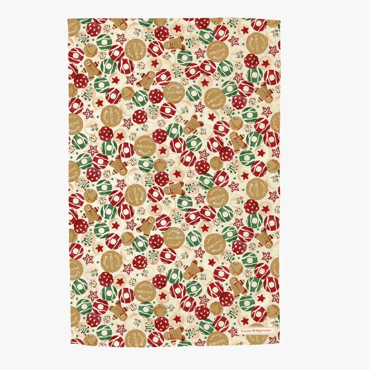 EMMA BRIDGEWATER- Christmas Biscuits Oven Glove & Tea Towel Set