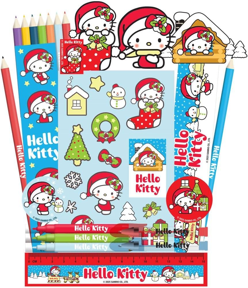 HELLO KITTY ADVENT CALENDAR STATIONERY SET