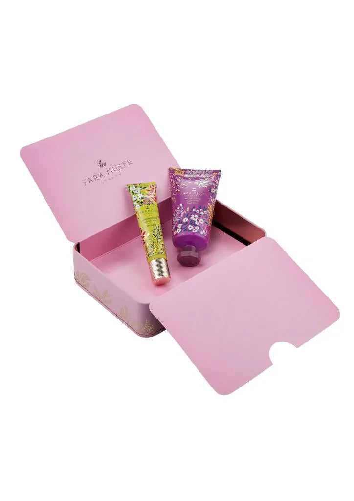 Sara Miller Havali Garden Hand & Lip Duo (Passion Flower & Frangipani)