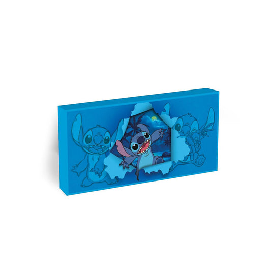 Lilo & Stitch Breakout Letterbox Light Up Canvas Blue (15.5cm x 4cm x 30.5cm)