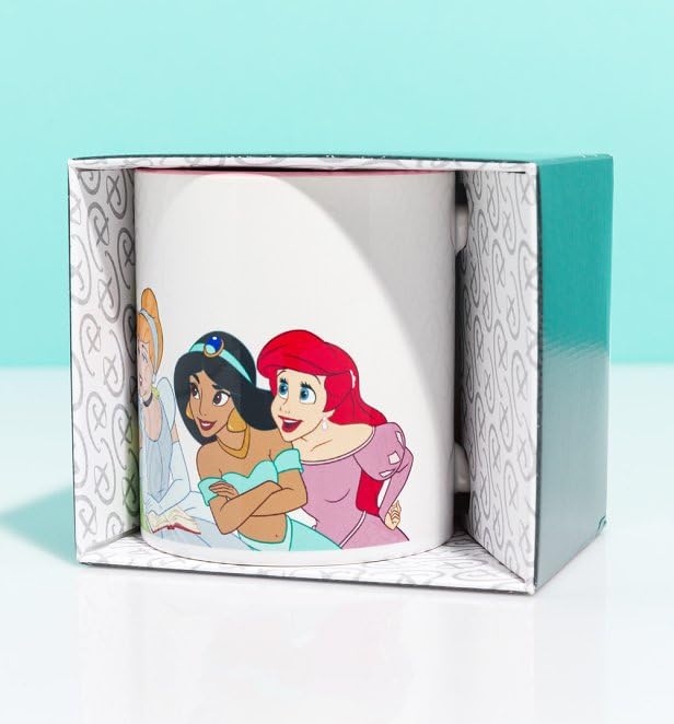 Disney- Princess Pink Handle Mug, Ceramic, Mug, 312ml