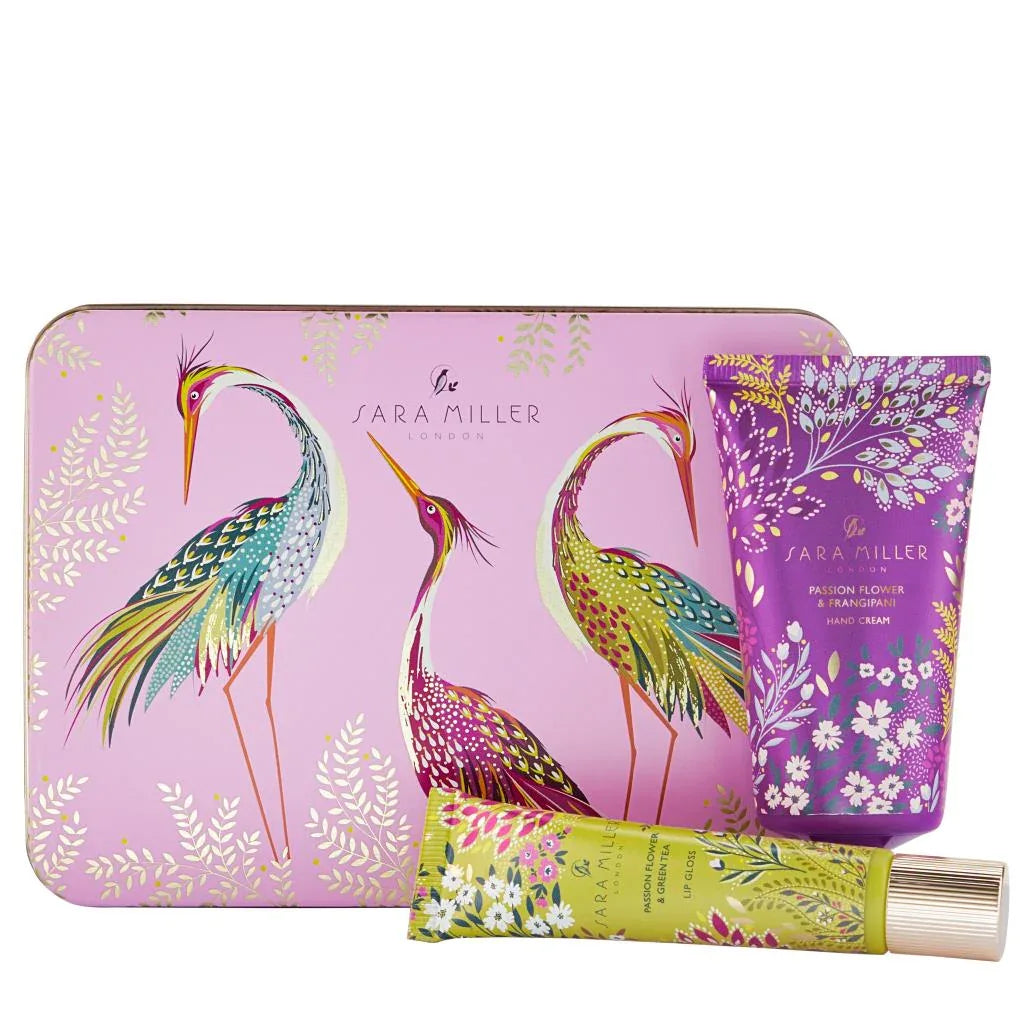 Sara Miller Havali Garden Hand & Lip Duo (Passion Flower & Frangipani)