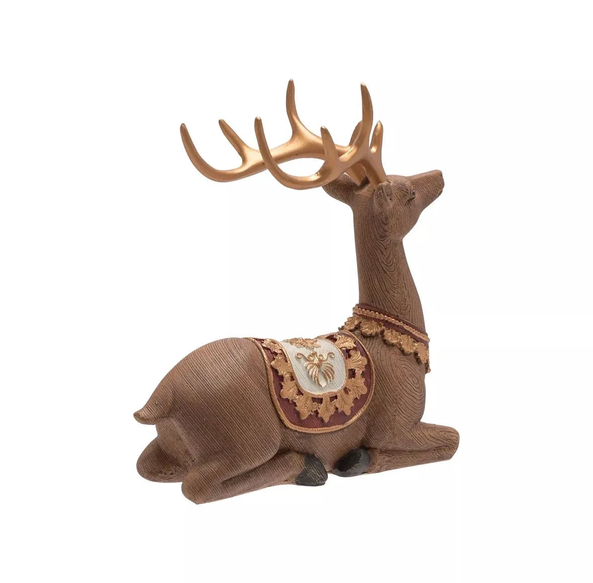 THE SEASONAL GIFT CO - Sitting Reindeer Decoration