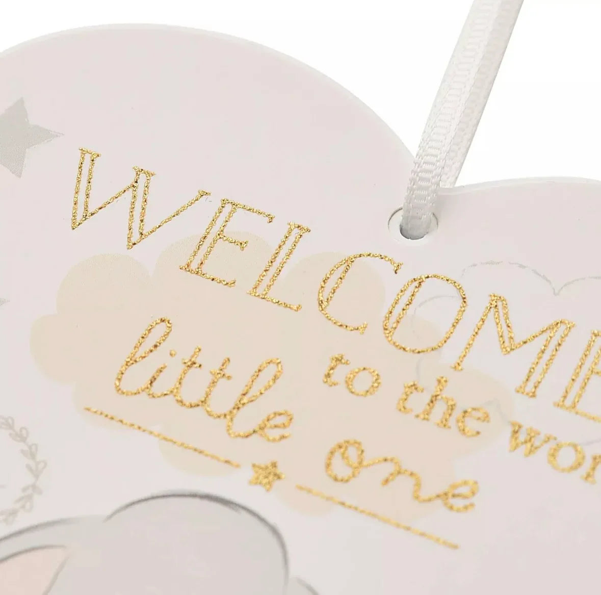 DISNEY -  Heart Plaque Welcome To The World