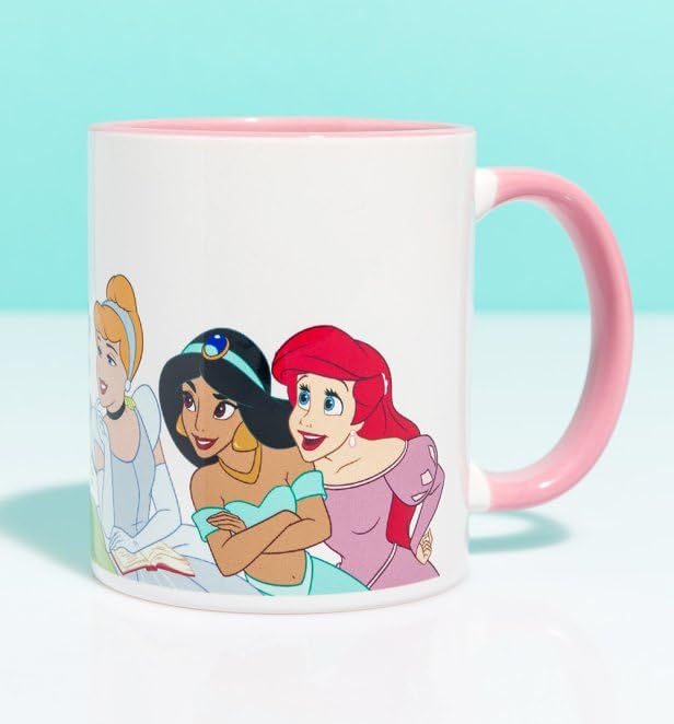 Disney- Princess Pink Handle Mug, Ceramic, Mug, 312ml
