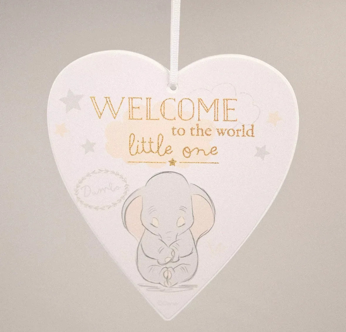 DISNEY -  Heart Plaque Welcome To The World