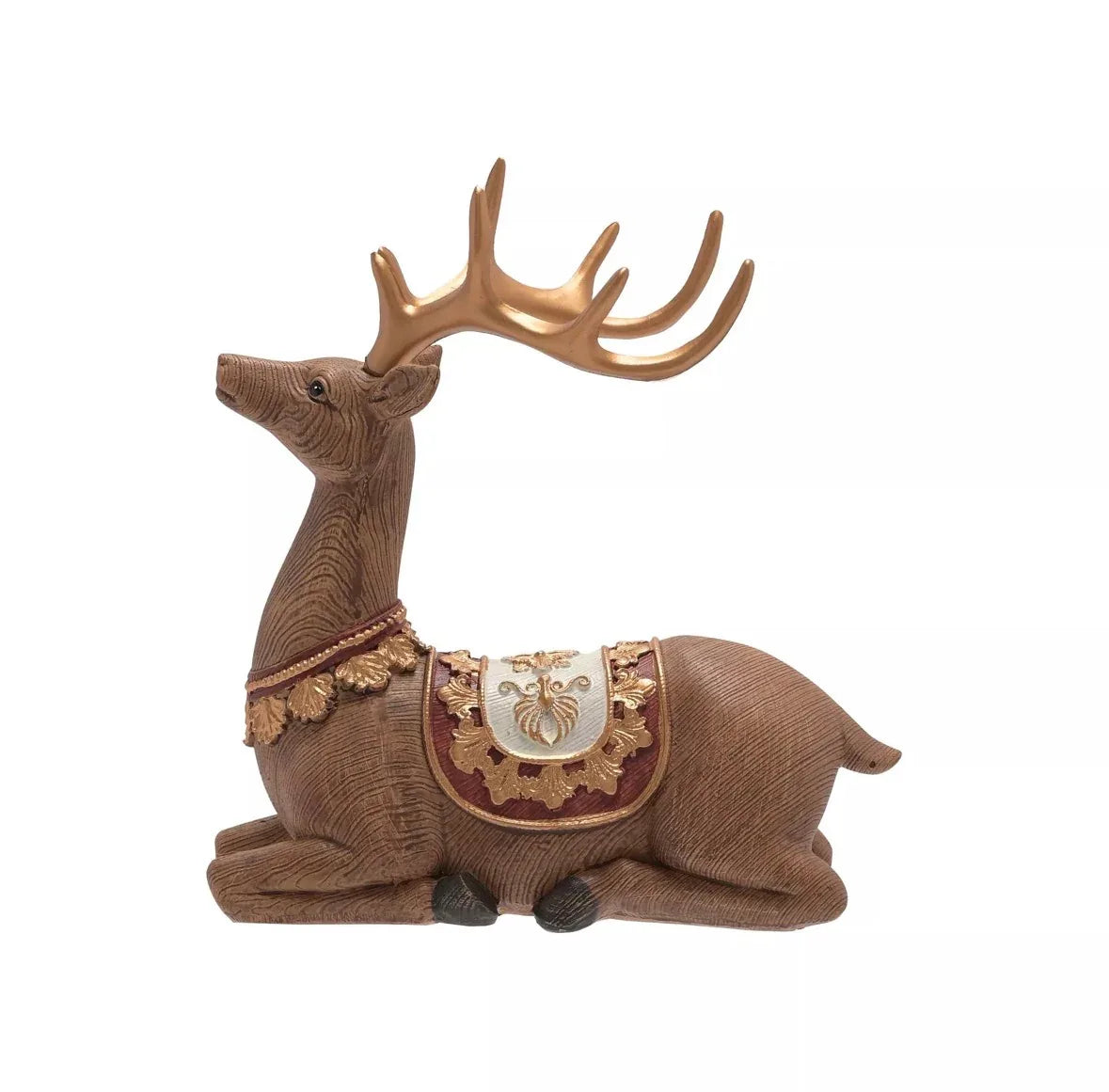 THE SEASONAL GIFT CO - Sitting Reindeer Decoration