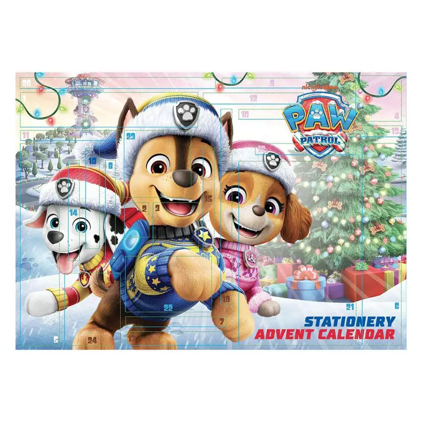 Paw Patrol Stationary Advent Calendar 2026