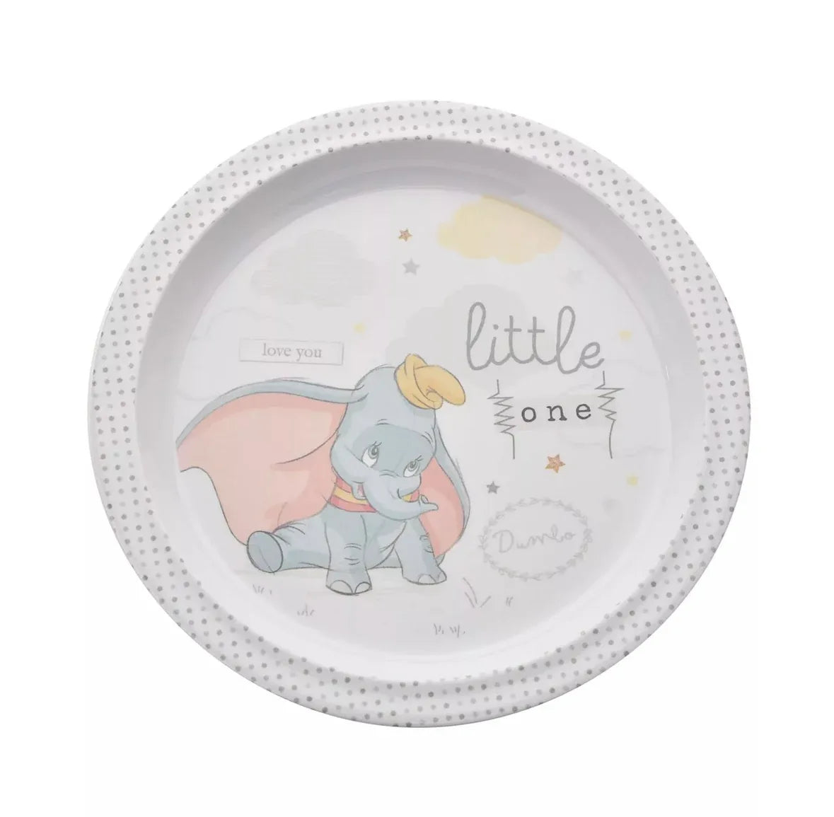 DISNEY - Magical Beginnings 5 Piece Melamine Crockery Set - DUMBO