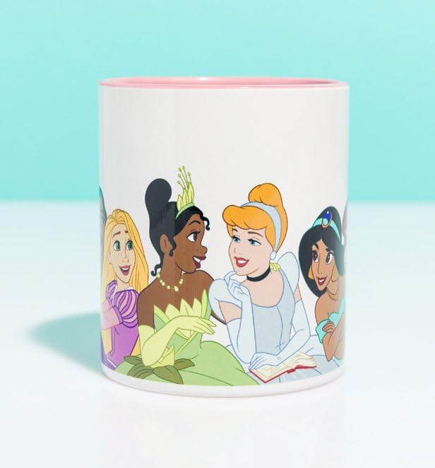 Disney- Princess Pink Handle Mug, Ceramic, Mug, 312ml