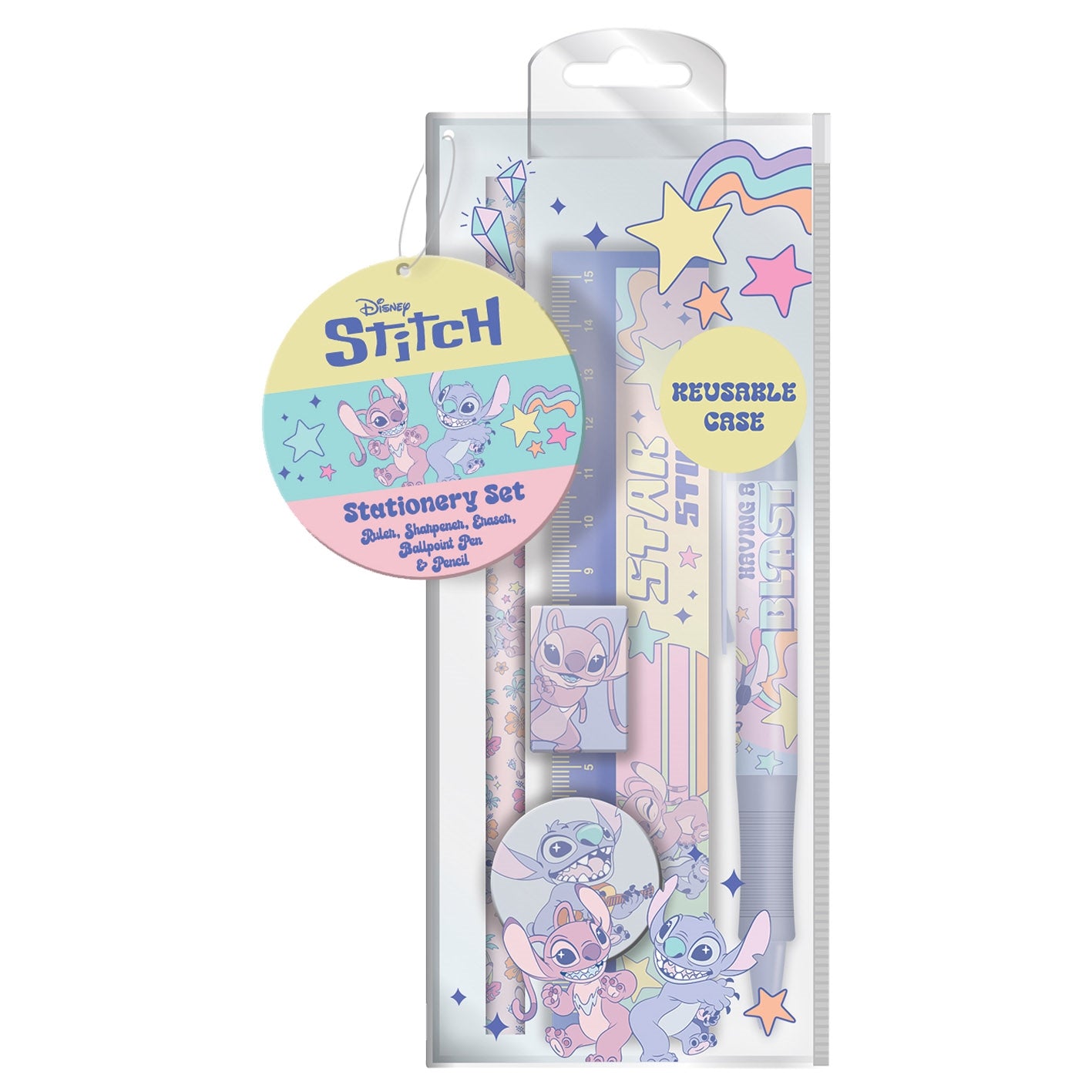 LILO & STITCH (PLANETARY) 5PC STATIONERY SET