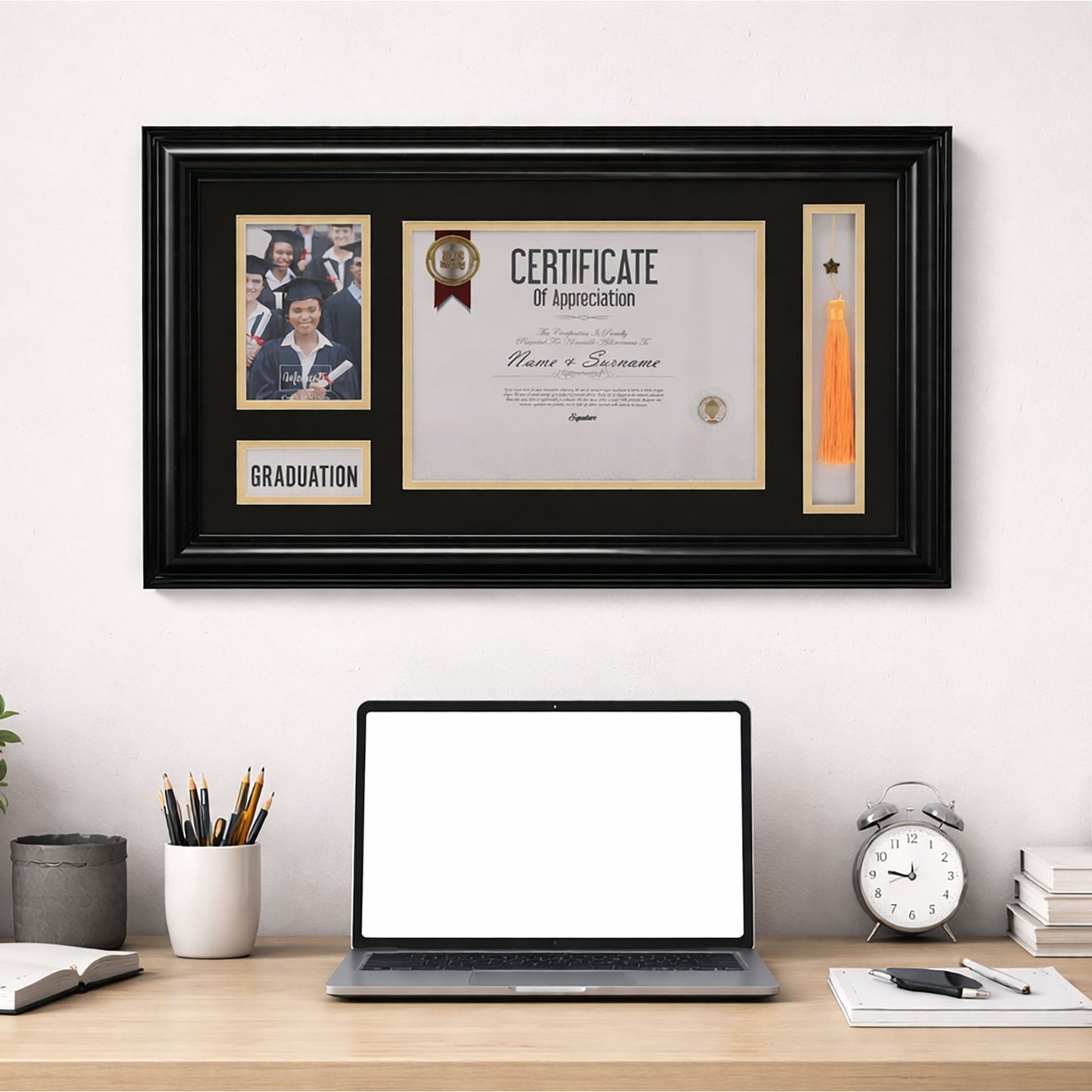 IMPRESSIONS GRADUATION CERTIFICATE FRAME 11.5 X 21