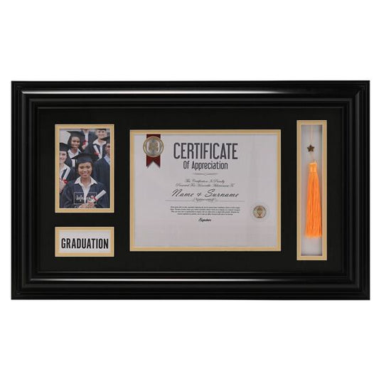 IMPRESSIONS GRADUATION CERTIFICATE FRAME 11.5 X 21